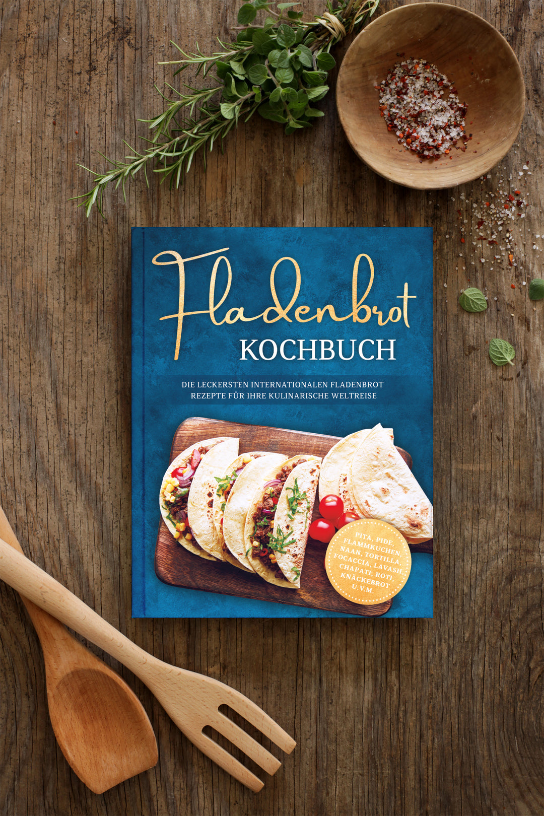 Fladenbrot Kochbuch: Die leckersten internationalen Fladenbrot Rezepte für Ihre kulinarische Weltreise