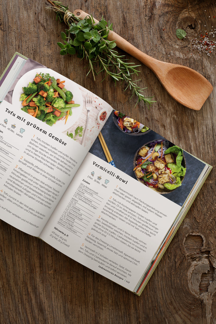 Wok Kochbuch vegetarisch: Die leckersten vegetarischen Wok Rezepte für eine gesunde Ernährung im Alltag