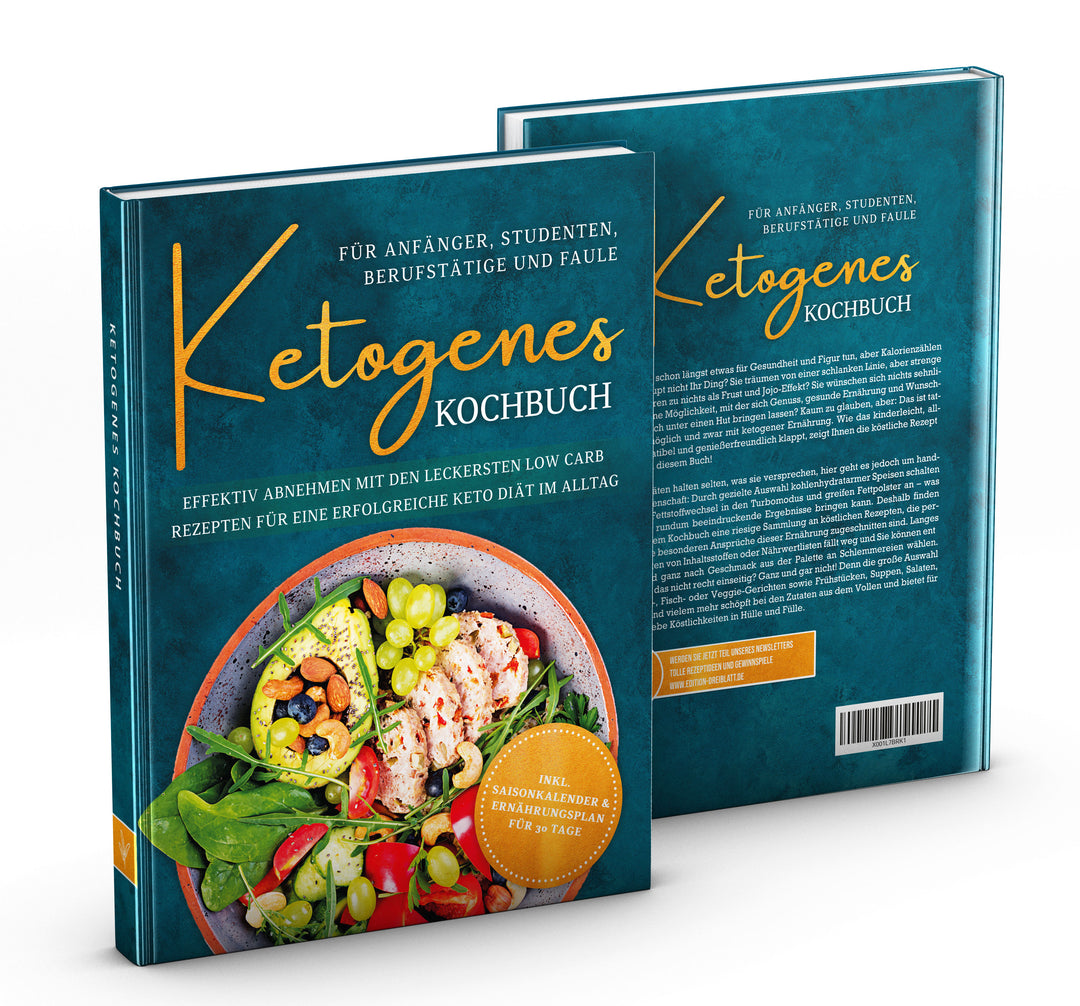 Abnehmen Bundle: Low Carb Kochbuch + Ketogenes Kochbuch + Abnehmen Kochbuch