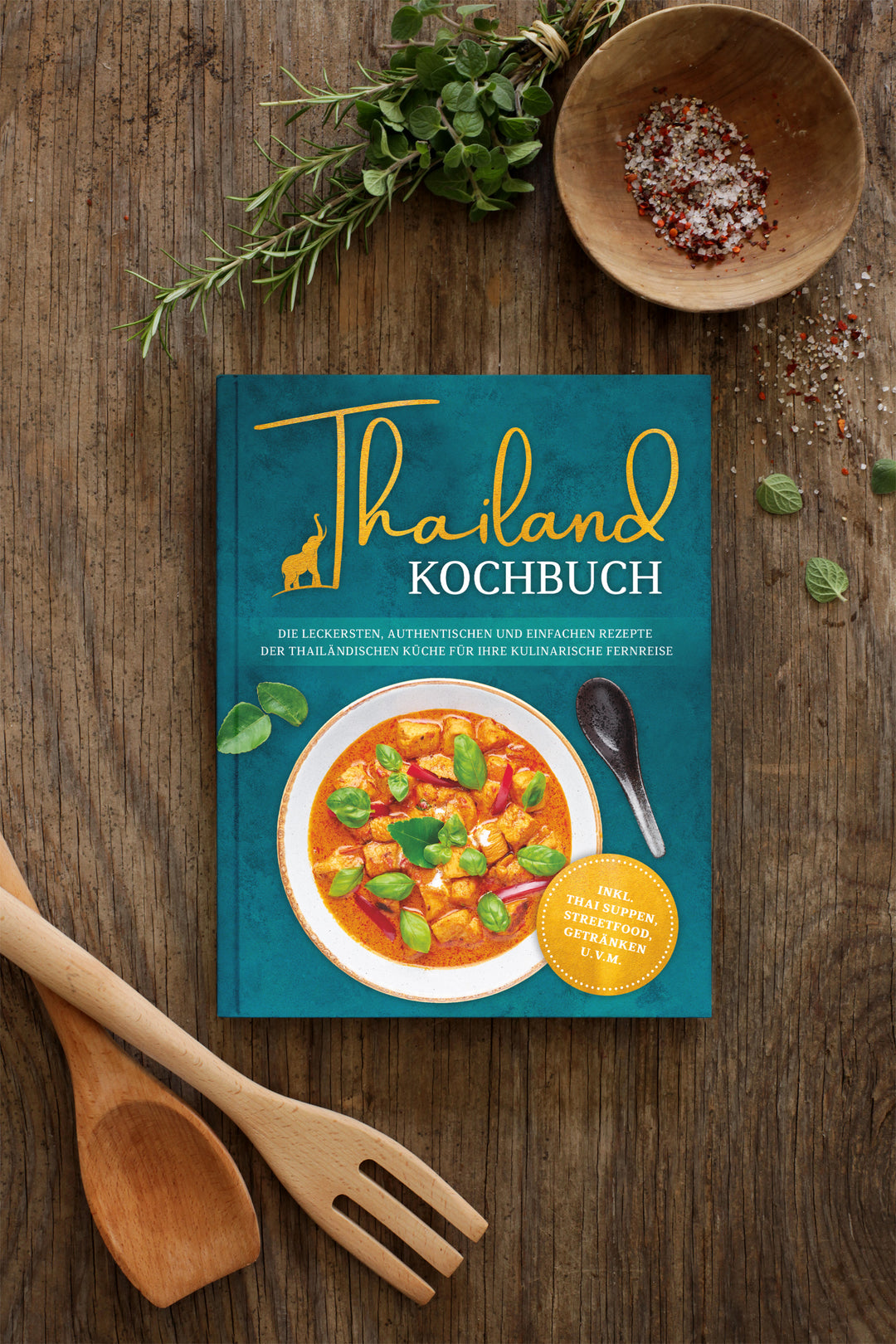 Thailand Kochbuch: Die leckersten, authentischen und einfachen Rezepte der thailändischen Küche für Ihre kulinarische Fernreise
