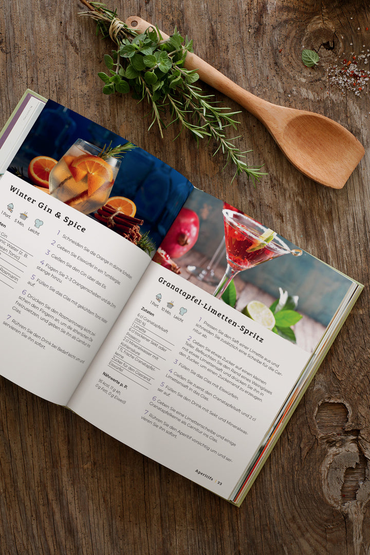 Cocktail Buch: Die besten Cocktail Rezepte für jeden Geschmack und Anlass mit und ohne Alkohol