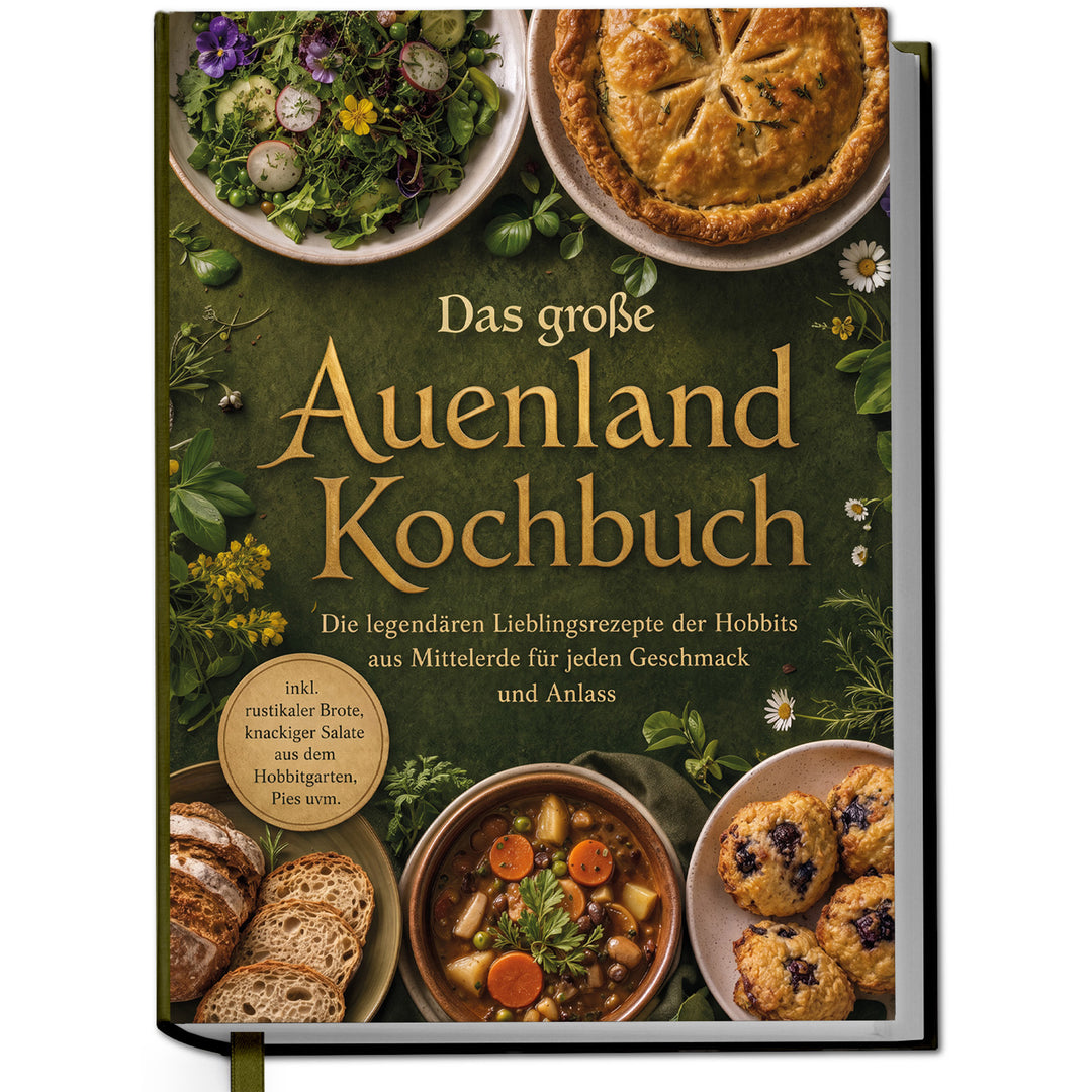 Das große Auenland Kochbuch: Die legendären Lieblingsrezepte der Hobbits aus Mittelerde für jeden Geschmack und Anlass