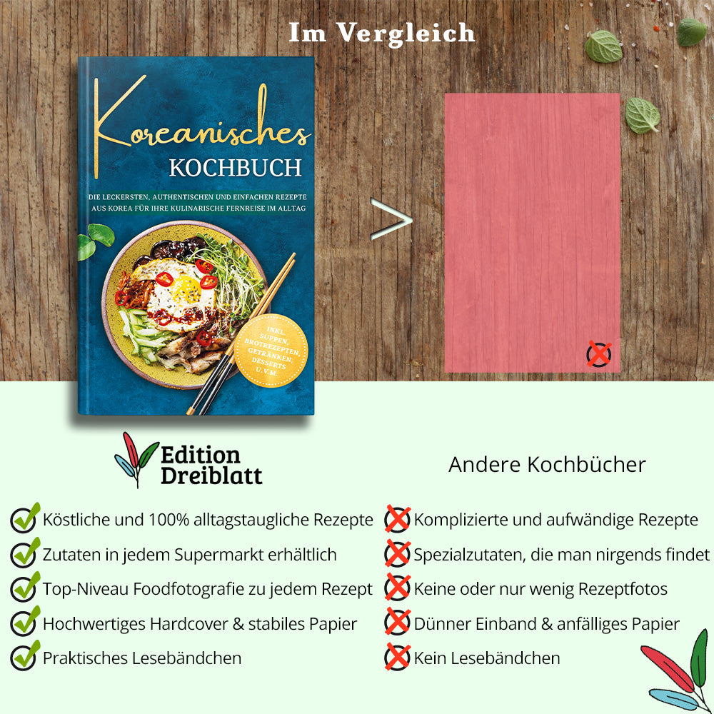 Koreanisches Kochbuch: Die leckersten, authentischen und einfachen Rezepte aus Korea für Ihre kulinarische Fernreise im Alltag