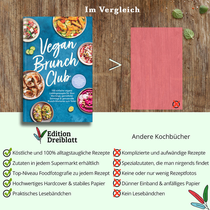 Vegan Brunch Club: 100 einfache vegane Lieblingsrezepte für Slow Mornings, gemütliche Sonntage & genussvolle Brunch-Momente zum Teilen - inkl. Aufstrichen, Fingerfood, Smoothies, Saisonkalender uvm.