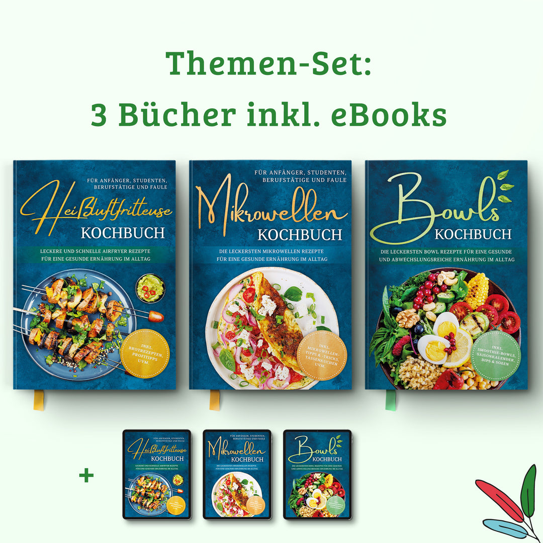 Mikrowellen Kochbuch für Anfänger, Studenten, Berufstätige & Faule: Die leckersten Mikrowellen Rezepte für eine gesunde Ernährung im Alltag
