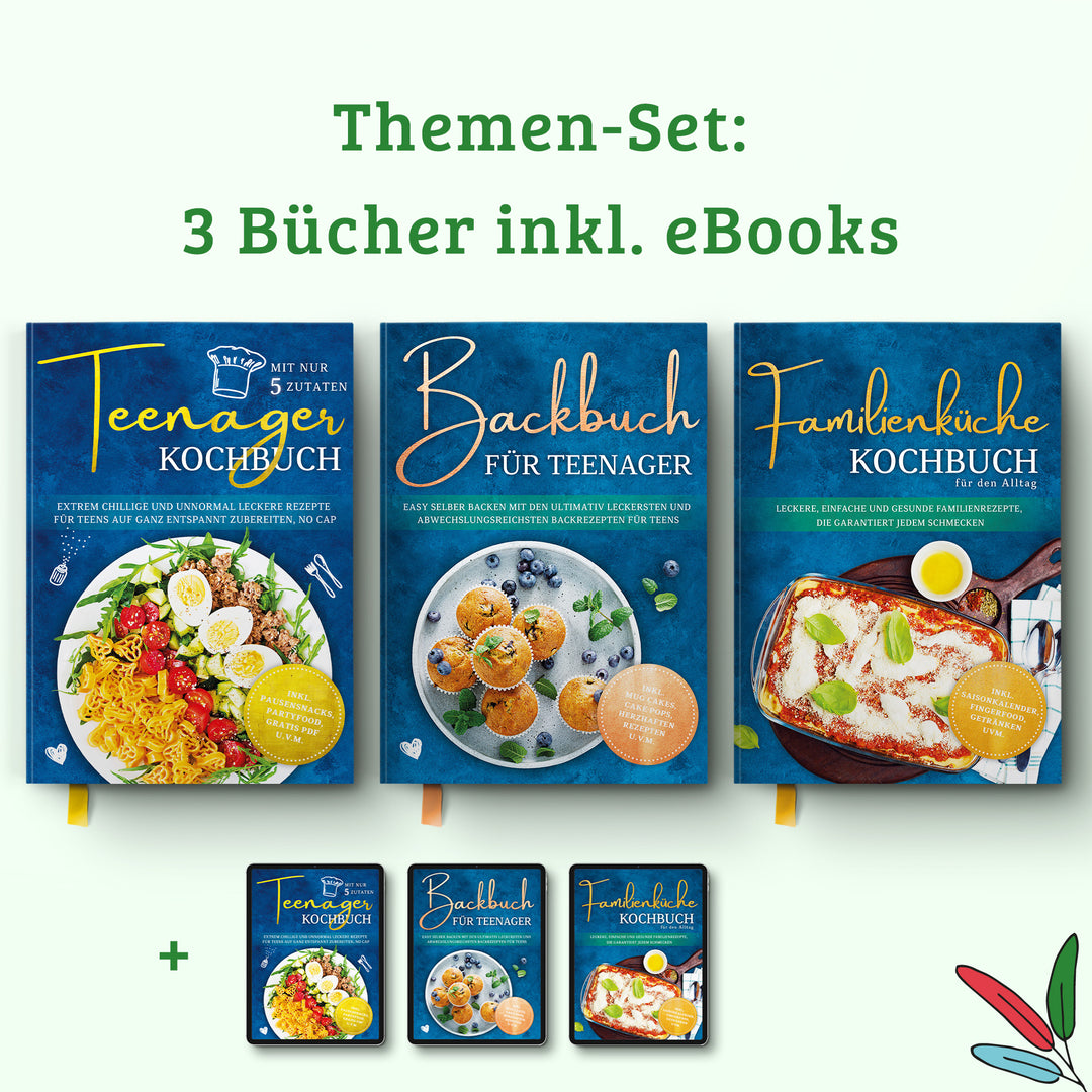Backbuch für Teenager: Easy selber backen mit den ultimativ leckersten und abwechslungsreichsten Backrezepten für Teens