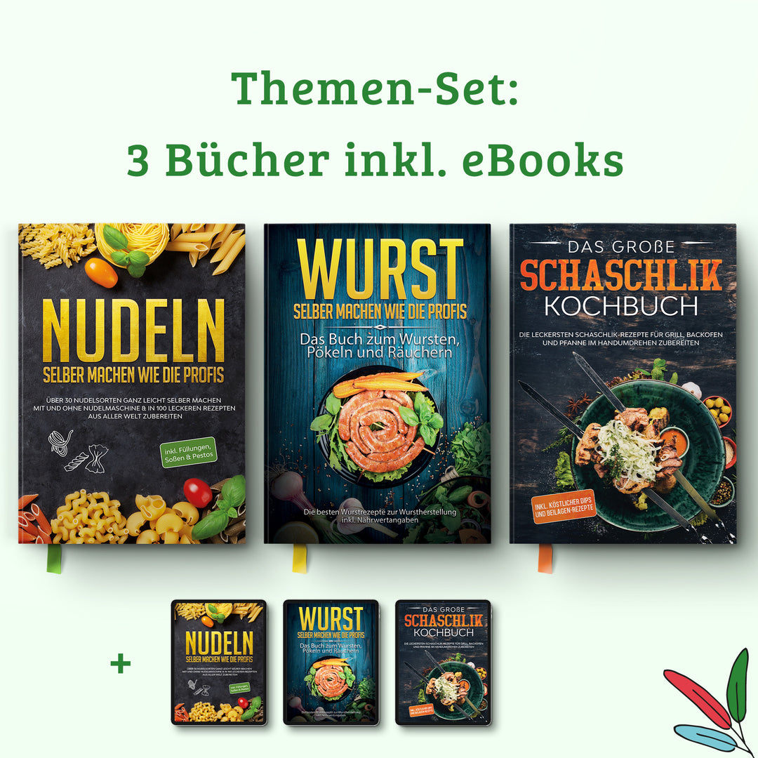 Wurst selber machen wie die Profis: Das Buch zum Wursten, Pökeln und Räuchern - Die besten Wurstrezepte zur Wurstherstellung