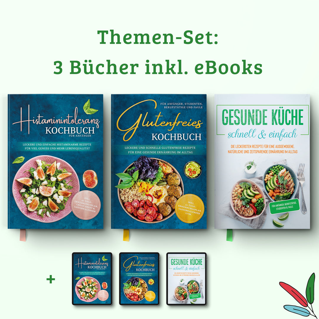 Glutenfreies Kochbuch für Anfänger, Studenten, Berufstätige & Faule: Leckere und schnelle glutenfreie Rezepte für eine gesunde Ernährung im Alltag