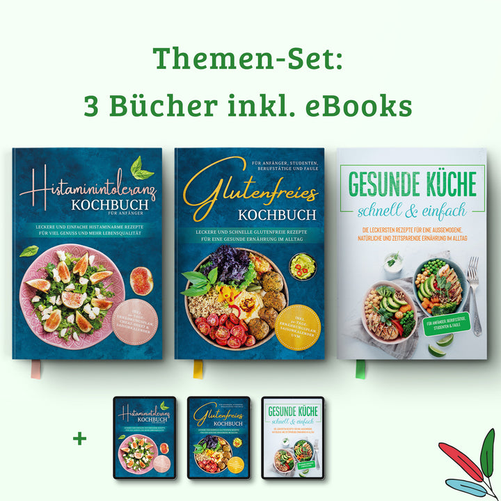 Glutenfreies Kochbuch für Anfänger, Studenten, Berufstätige & Faule: Leckere und schnelle glutenfreie Rezepte für eine gesunde Ernährung im Alltag