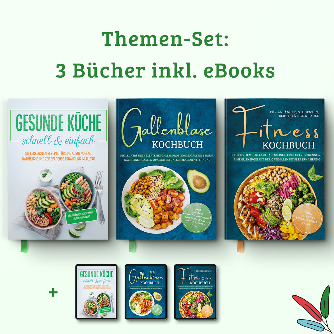 Gallenblase Kochbuch: Die leckersten Rezepte bei Gallenproblemen, Gallensteinen, nach einer Gallen OP oder bei Gallenblasenentfernung