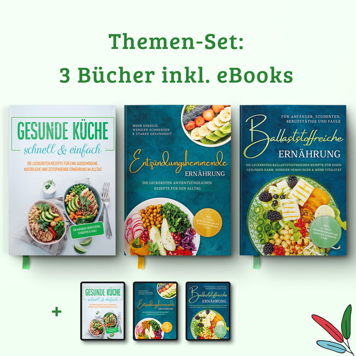 Entzündungshemmende Ernährung - Mehr Energie, weniger Schmerzen & starke Gesundheit: Die leckersten antientzündlichen Rezepte für den Alltag