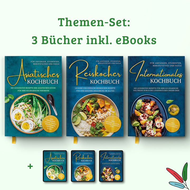 Reiskocher Kochbuch für Anfänger, Studenten, Berufstätige & Faule: Leckere und einfache Reiskocher Rezepte für eine gesunde Ernährung im Alltag