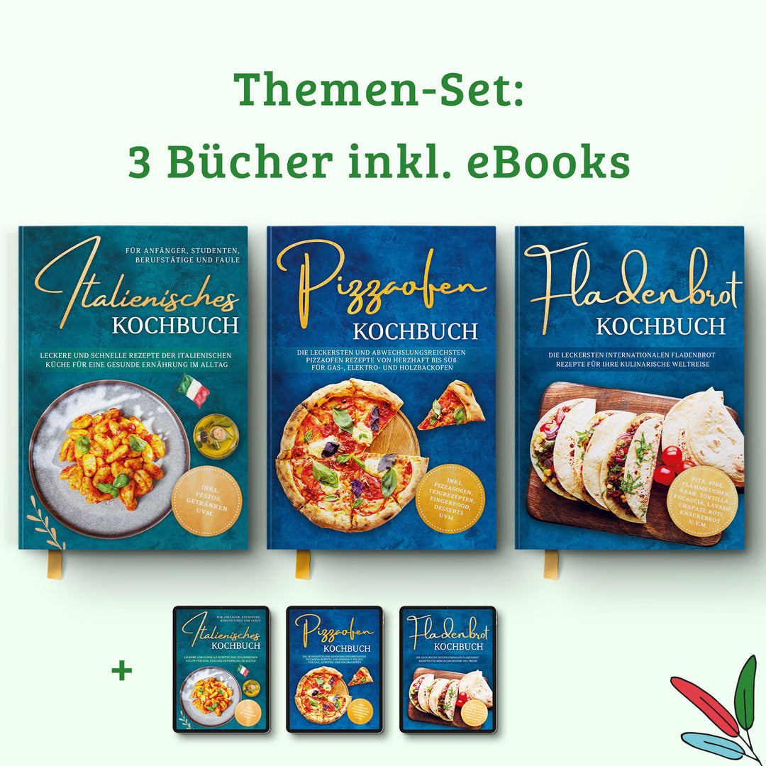 Pizzaofen Kochbuch: Die leckersten und abwechslungsreichsten Pizzaofen Rezepte von herzhaft bis süß für Gas-, Elektro- und Holzbackofen