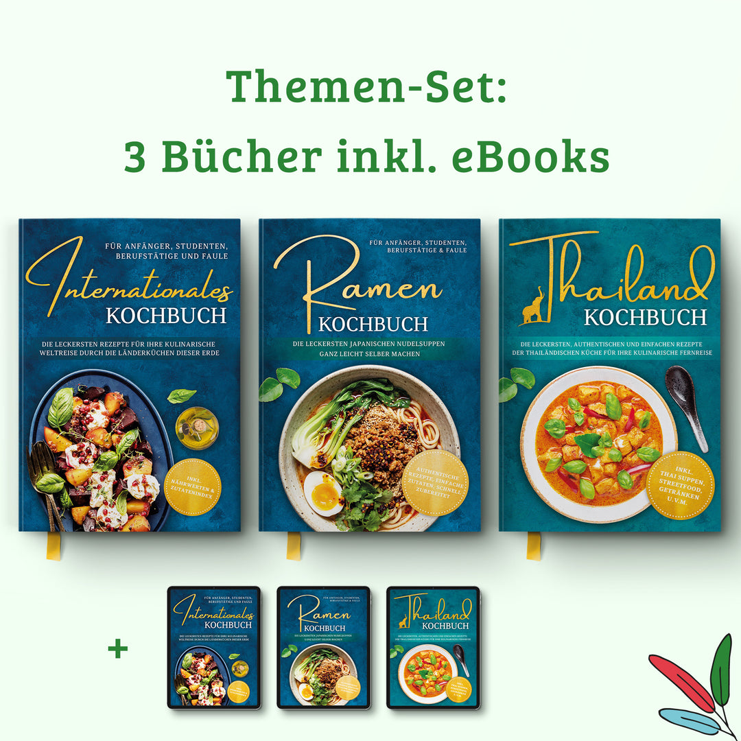 Ramen Kochbuch für Anfänger, Studenten, Berufstätige & Faule: Die leckersten japanischen Nudelsuppen ganz leicht selber machen - authentische Rezepte, einfache Zutaten, schnell zubereitet