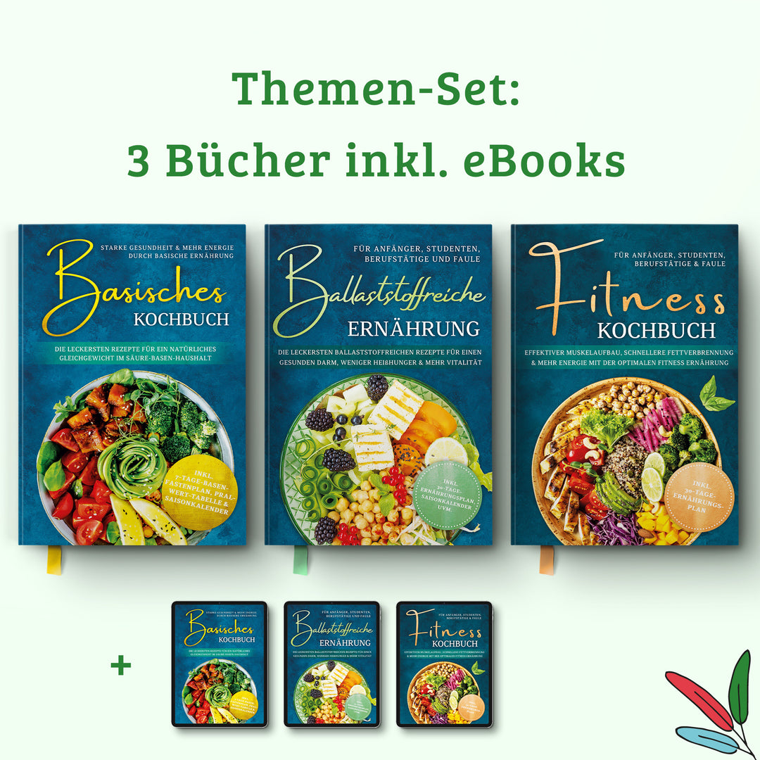 Ballaststoffreiche Ernährung für Anfänger, Studenten, Berufstätige & Faule: Die leckersten ballaststoffreichen Rezepte für einen gesunden Darm, weniger Heißhunger & mehr Vitalität