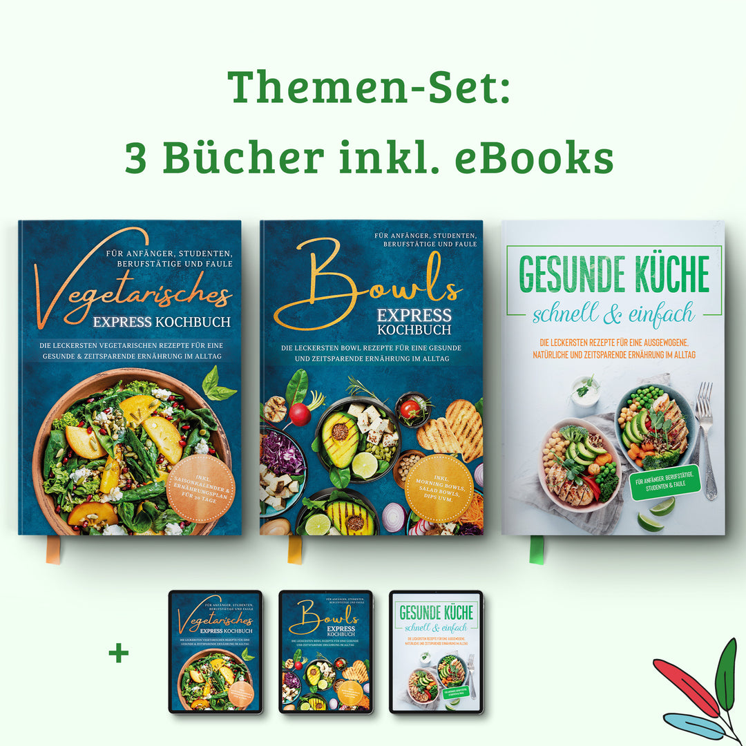 Bowls Express Kochbuch für Anfänger, Studenten, Berufstätige & Faule: Die leckersten Bowl Rezepte für eine gesunde und zeitsparende Ernährung im Alltag