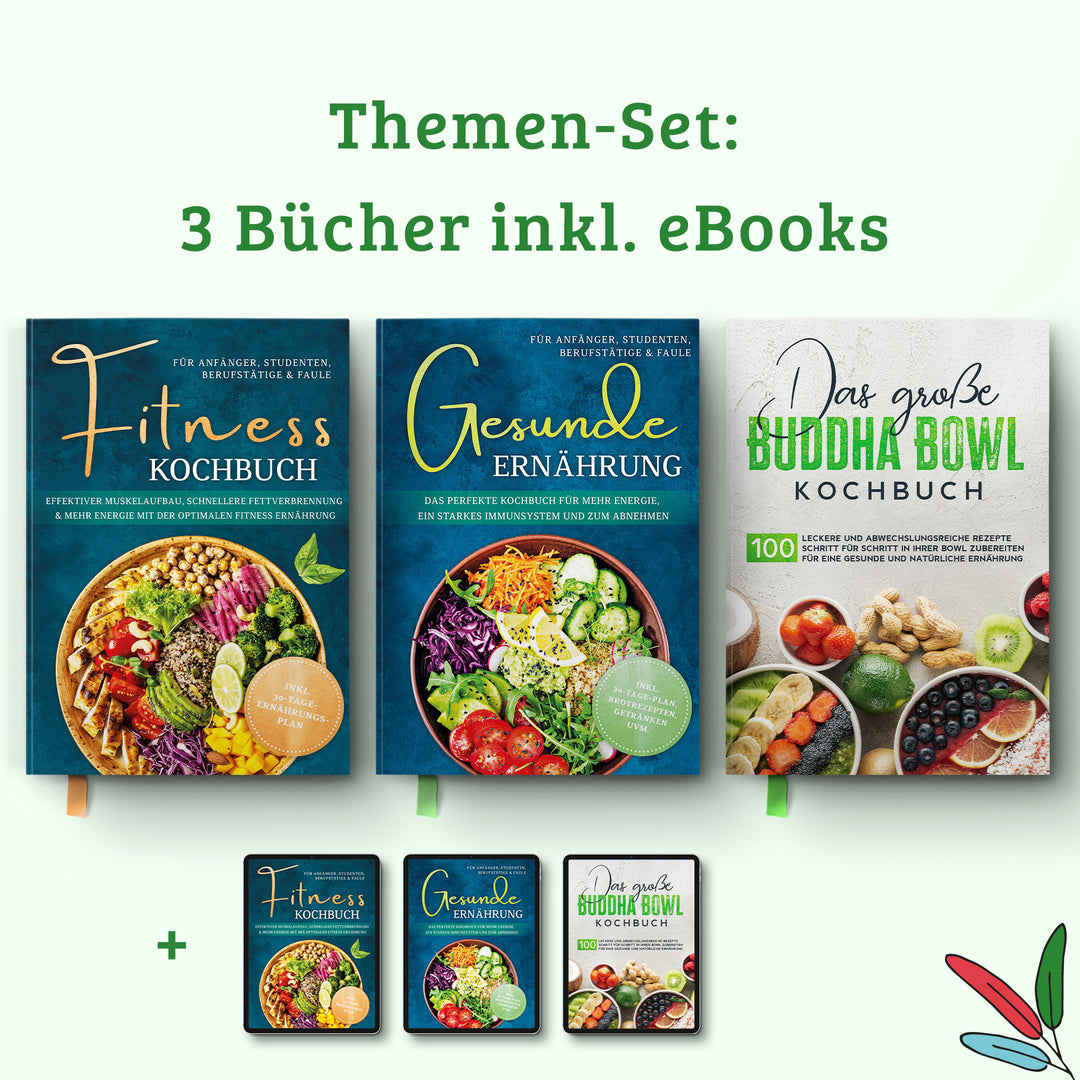 Gesunde Ernährung für Anfänger, Studenten, Berufstätige & Faule: Das perfekte Kochbuch für mehr Energie, ein starkes Immunsystem und zum Abnehmen