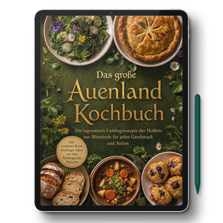 Das große Auenland Kochbuch: Die legendären Lieblingsrezepte der Hobbits aus Mittelerde für jeden Geschmack und Anlass
