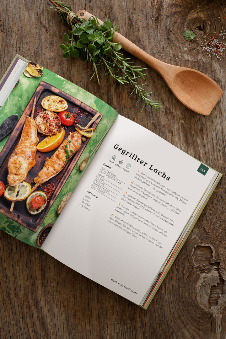 Das große Schaschlik Kochbuch: Die leckersten Schaschlik-Rezepte für Grill, Backofen & Pfanne im Handumdrehen zubereiten