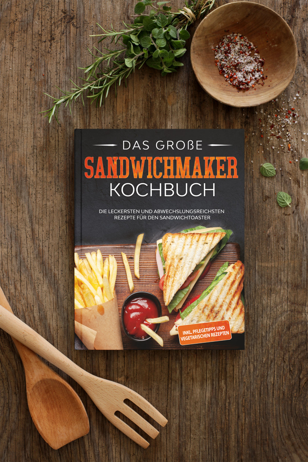 Das große Sandwichmaker Kochbuch: Die leckersten und abwechslungsreichsten Rezepte für den Sandwichtoaster