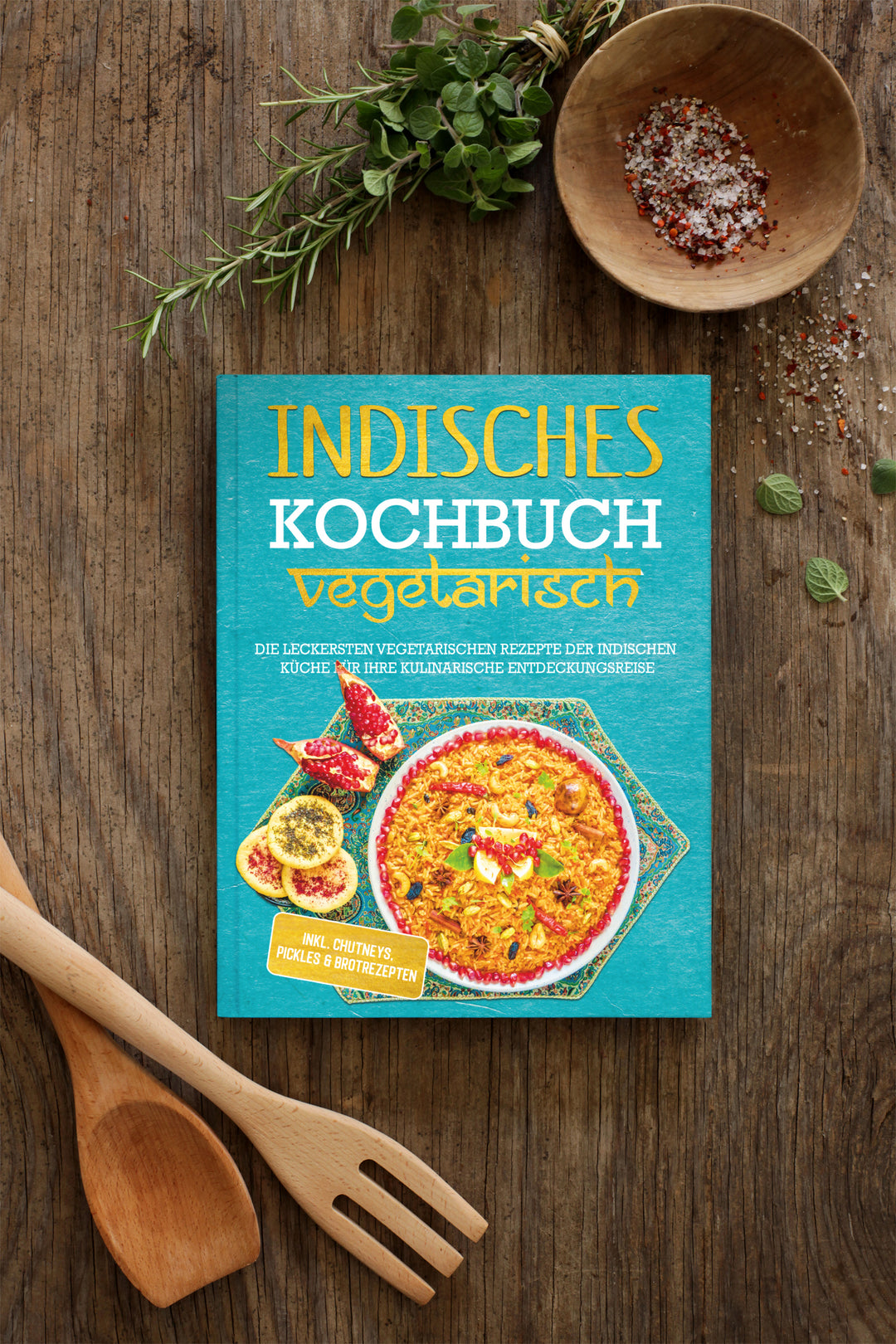 Indisches Kochbuch - vegetarisch: Die leckersten vegetarischen Rezepte der indischen Küche für Ihre kulinarische Entdeckungsreise