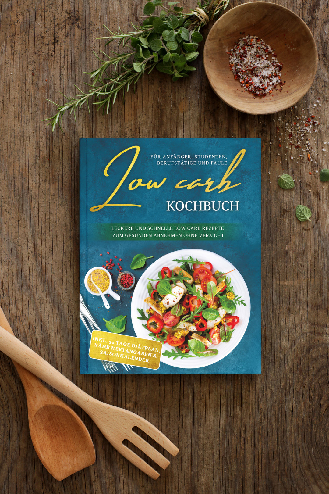 Low Carb Kochbuch: Leckere und schnelle Low Carb Rezepte zum gesunden Abnehmen ohne Verzicht